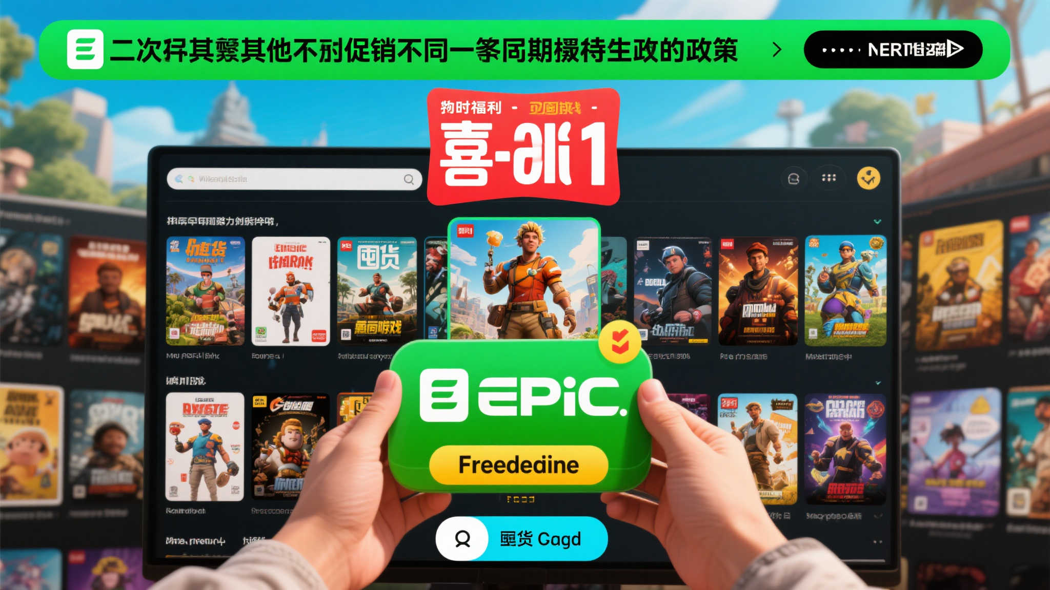 “Epic神秘游戏福利再临!快来预测下周免费大作!” 此外,与其他平台的促销不同,Epic的喜